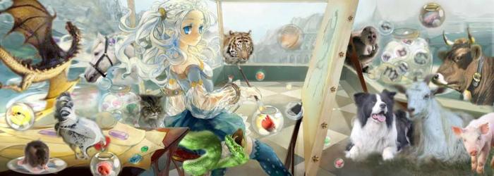 Про дизайн в тяжёлых, S–гороскопных условиях художница рисует знаки для s-гороскопа