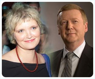 Авдотья Смирнова и Анатолий Чубайс