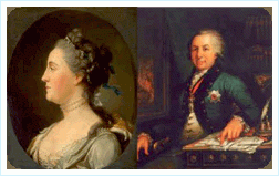 Екатерина Великая и Державин