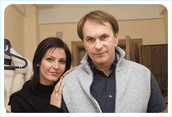 Алексей Гуськов и Лидия Вележева