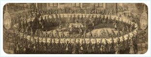 Свадьба Петра I Великого и Катерины Алексеевны в 1712 году