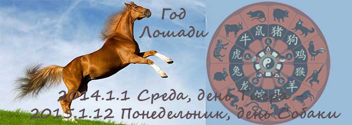 Год Лошади 2014: даты начала и окончания Год Лошади 2014: даты начала и окончания