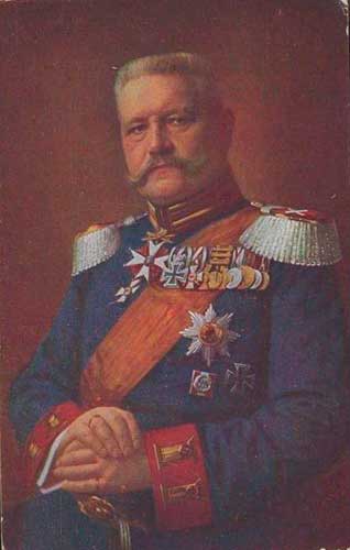 Германия, Пауль фон Гинденбург Германия, Пауль фон Гинденбург